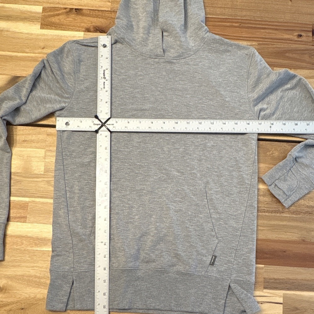 Eddie Bauer Unisex Kids Gray Pullover Hoodie 14-16 Kangaroo Pocket Blend - Picture 7 of 7
